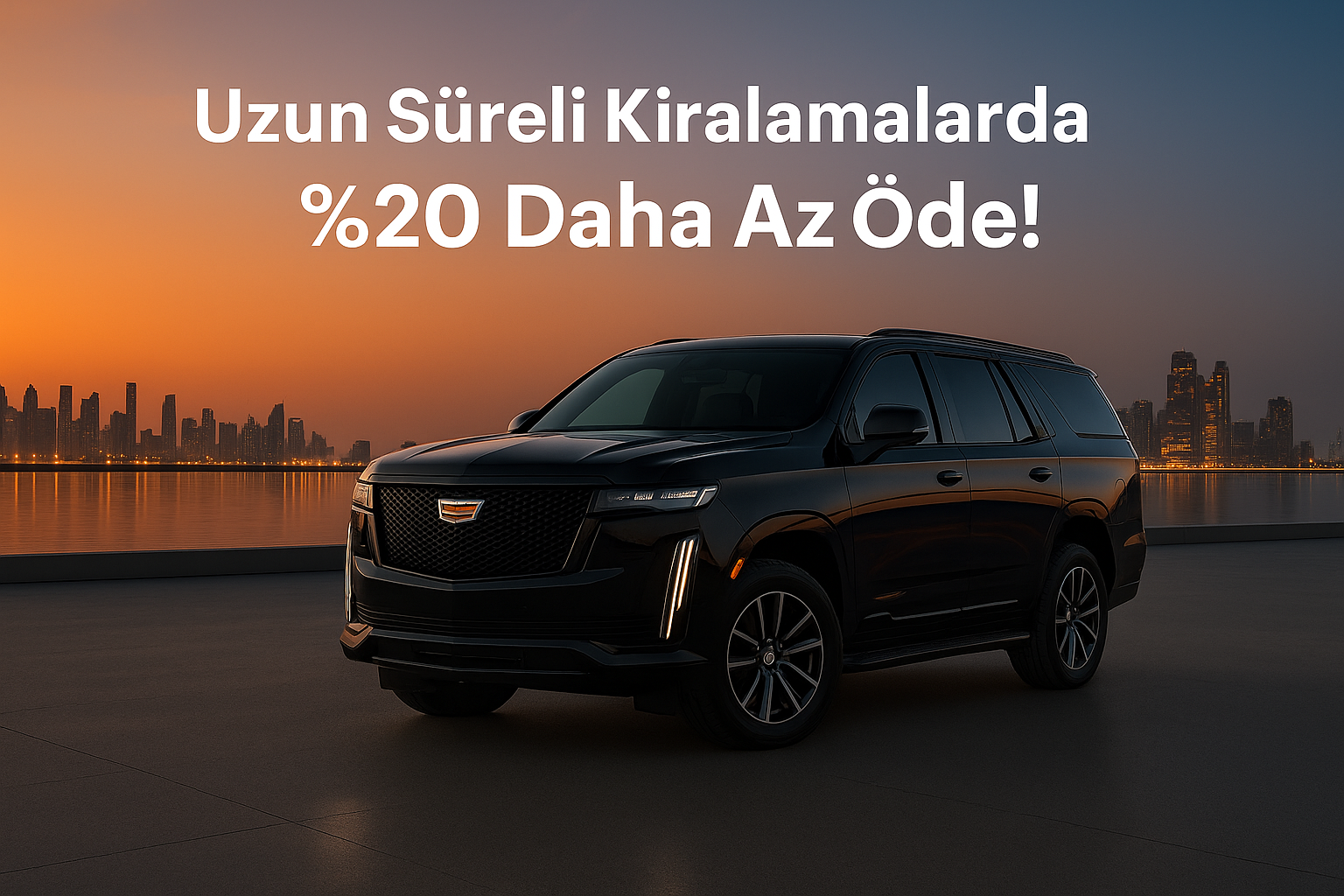 Uzun Süreli Kiralamalarda, %20 Daha Az Öde!